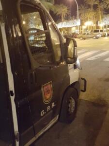 Las FyCSE tuvieron trabajo en la Nochevieja melillense