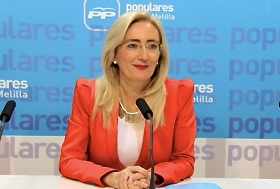 La parlamentaria María del Carmen Dueñas