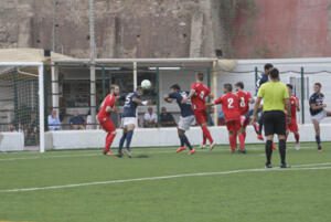 Imagen del encuentro de la primera vuelta, que finalizó con victoria del River Meilla por 1-0