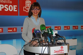 La integrante de la Gestora del PSOE, Sabrina Moh