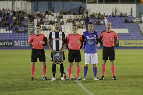 El pasado 8 de octubre arbitró el choque Melilla-Cartagena, que concluyó con empate a un gol y completó una buena actuación