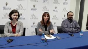 Inés Salinas, Fadela Mohatar y Javier Lupiáñez