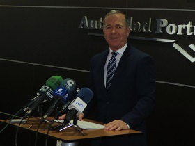 El presidente de la Autoridad Portuaria de Melilla, Miguel Marín
