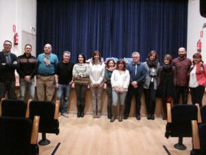 Impulsores, colaboradores y responsables del instituto antes de la presentación de la iniciativa