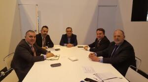 Armas, Patronato de Turismo de Granada y de Melilla en el encuentro de este viernes