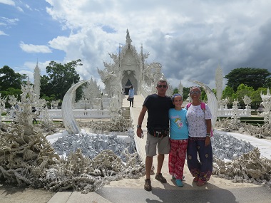 Templo Blanco de Chiang Rai - Tailandia