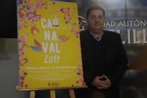 El viceconsejero Francisco Díaz, en la presentación del programa de actos