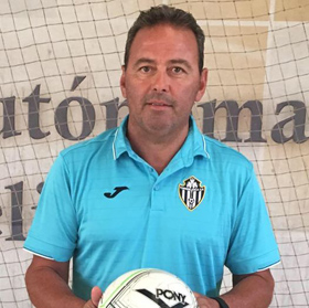 Pepe Andújar, entrenador del Torreblanca Melilla C.F.
