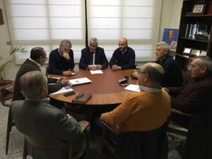 También asistieron a la reunión en Delegación del Gobierno los consejeros de Bienestar Social y Seguridad Ciudadana, Daniel Ventura e Isidoro González, respectivamente