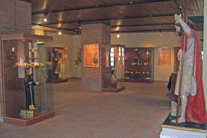 Interior del Museo de Arte Sacro