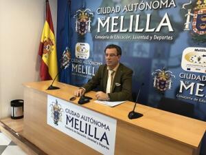 Antonio Miranda compareció ayer ante los medios de comunicación para explicar el presupuesto de la Consejería de Deportes