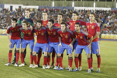 La Selección absoluta nunca ha estado en Melilla, aunque sí la Sub 21, que jugó el 10 de noviembre de 2011 un partido clasificatorio para el Campeonato de Europa contra Estonia
