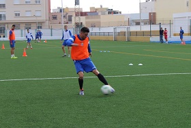 David Agudo ha entrenado al mismo ritmo que sus compañeros