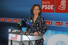 La portavoz socialista asegura que es “una mala noticia para Melilla” que se continúe sin un interventor