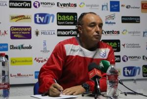 Josu Uribe, entrenador de la U.D. Melilla