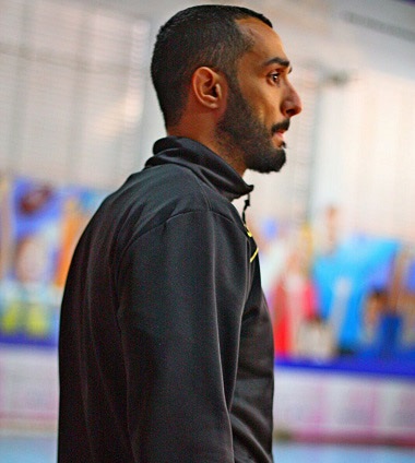Faisal Salmi, entrenador de Balonmano Virgen de la Victoria