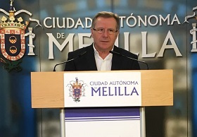 El portavoz de C’s en la Asamblea de Melilla, Eduardo de Castro