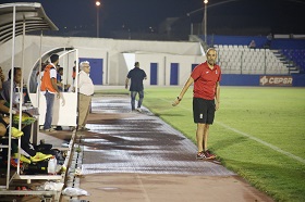 Alberto Monteagudo, entrenador del F.C. Cartagena