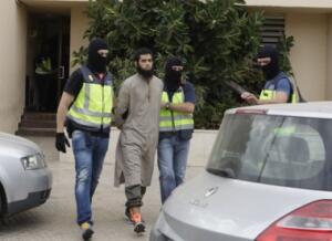 Mohamed Said, el día que fue detenido en Melilla, el 26 de septiembre de 2014