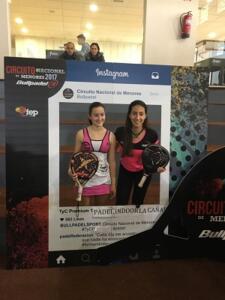 Lucía Perez y María Mizzi alcanzaron la final del torneo