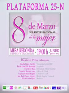 Cartel anunciador de la actividad