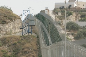Imagen de archivo de la valla de Melilla
