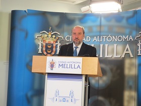 El portavoz del Gobierno melillense, Manuel Ángel Quevedo