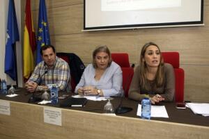 Los ponentes del taller: Juan Carlos Ruiz y Francisca Gómez