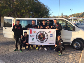 Expedición del Club Spartan Melilla que se ha desplazado hasta tierras cacereñas