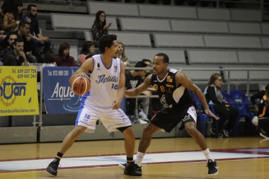 Marcos Suka fue ayer el más destacado del Melilla Baloncesto