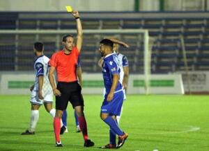 Sufian fue uno de los jugadores expulsados en el encuentro ante el Marbella