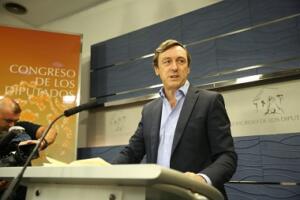 El portavoz del PP en el Congreso de los Diputados, Rafael Hernando