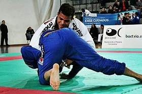 Yusef Abdeselam, deportista melillense de jiu-jitsu