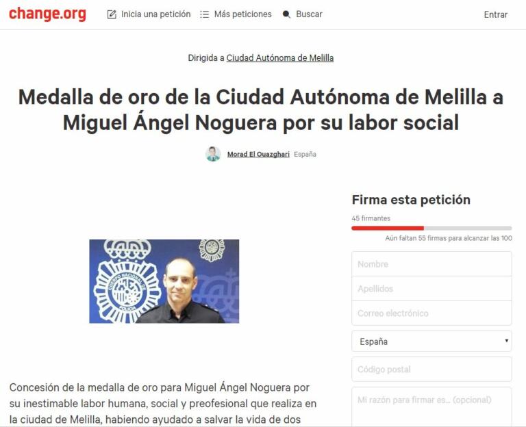 Llevan algo más de medio centenar de firmas recogidas