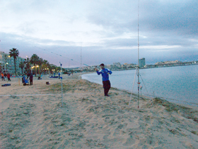 La competición se disputará en la playa de La Hípica