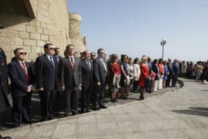 El evento contó con la presencia de muchas autoridades, tanto del gobierno como oposición, salvo CPM