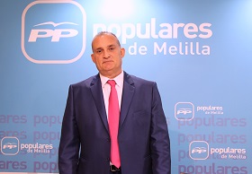 El vicesecretario regional del PP de Melilla, Javier Lence