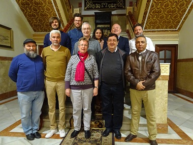 Reunión con los componentes de la Mesa Interconfesional de Melilla