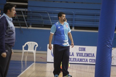 Salim Abdelkader, preparador del Club Voleibol Melilla