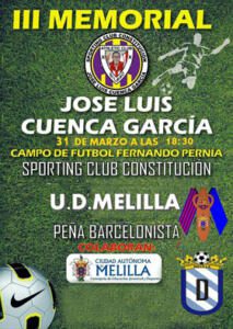 Cartel anunciador del evento