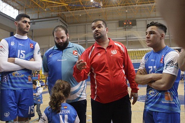 El dirigente de la Federación Melillense de Voleibol es también el entrenador del Club Voleibol Melilla