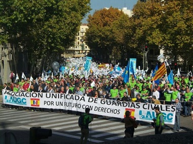 La Marea de Tricornios que celebró AUGC en Madrid