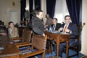 Problemas técnicos con los micrófonos de Ciudadanos