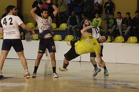 Alexander, jugador del Balonmano Virgen de la Victoria de Melilla