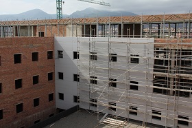 Situación de las obras de construcción del futuro hospital universitario
