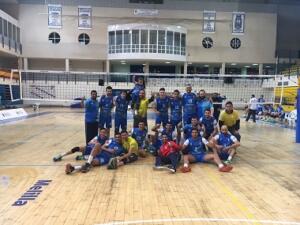 La plantilla del Club Voleibol Melilla jugó el pasado sábado su último encuentro de la competición