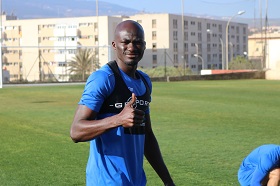 Alí Diakité, futbolista de la U.D. Melilla