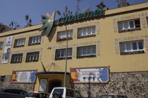 Fachada de Cablemel Televisión, propiedad del grupo empresarial Gaselec