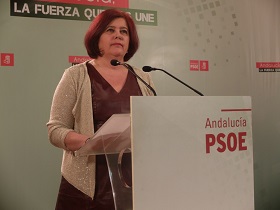 La diputada del PSOE, Elvira Ramón