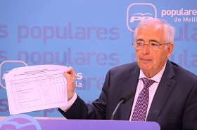 El presidente de la Ciudad Autónoma, Juan José Imbroda